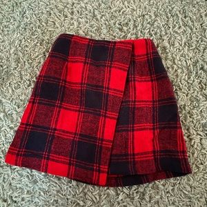 Plaid skirt